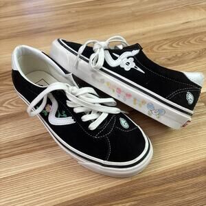 NWOT VANS Sandy Liang Style 73 DX Floral Anime Eye Shoes Size 7.5 Men 9 Womens